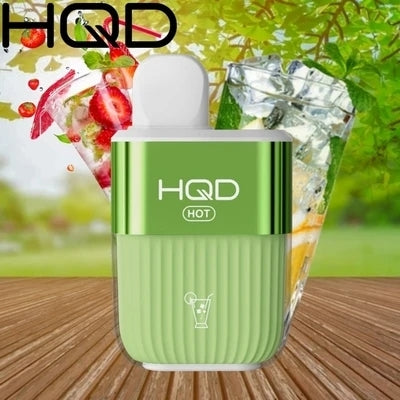 Dark Khaki HQD HOT 5000 MOJITO MIX BERRIES