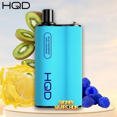 Light Gray HQD Blue Raspberry Kiwi Lemonade