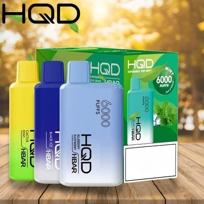 Dark Khaki HQD HBAR 10 pack Vape