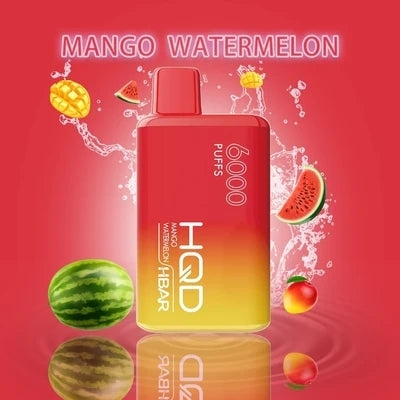 Maroon HQD HBAR MANGO WATERMELON