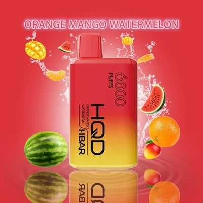 Maroon HQD HBAR ORANGE MANGO WATERMELON
