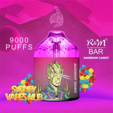 Violet Red R&M BAR RAINBOW CANDY