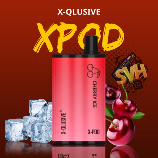 Dark Red XPOD Cherry Ice