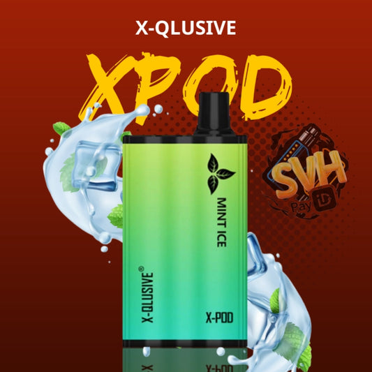 Dark Red XPOD Mint Ice