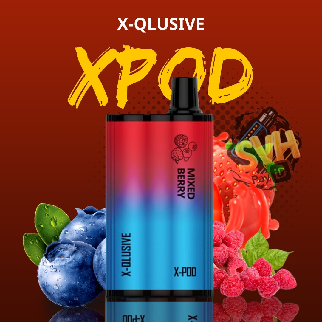 Dark Red XPOD Mixed Berry