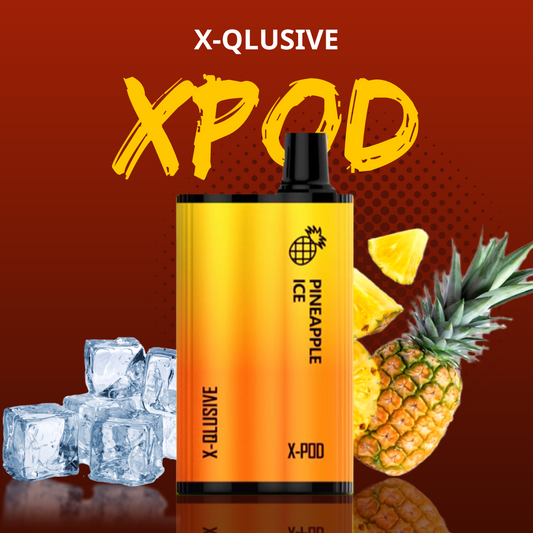 Dark Red XPOD Pineapple ice