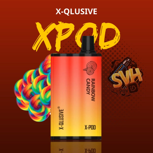 Dark Red XPOD  Rainbow Candy