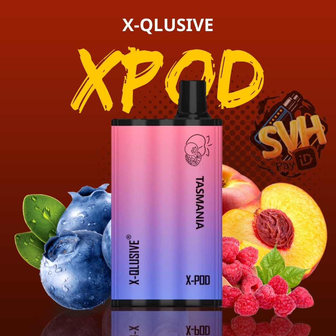 Dark Red XPOD Tasmania Peach Berries