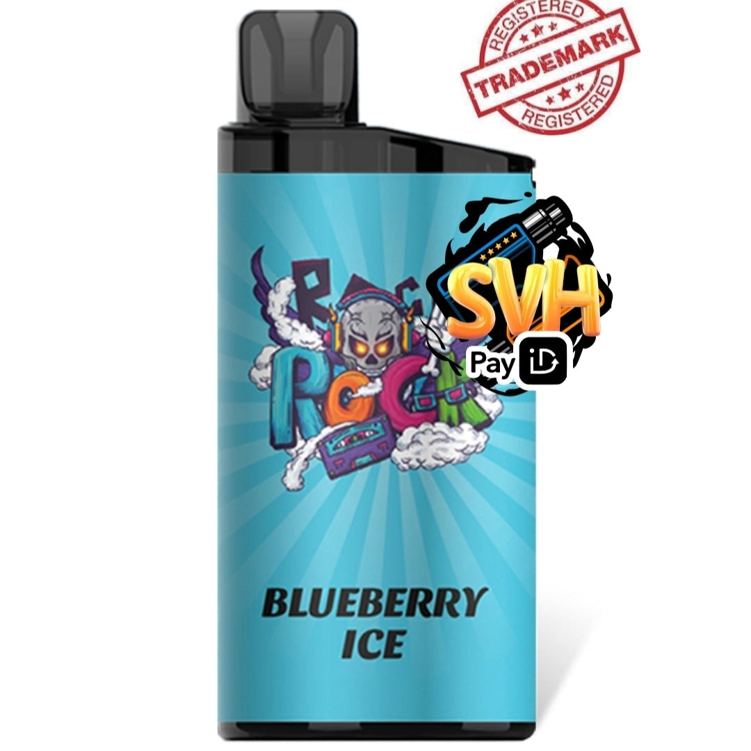 Cadet Blue IGET BAR Blueberry Ice